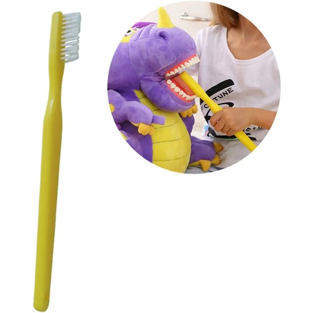 28.5X3cm Large Toothbrush For Dental Doll Toys Big Toothbrushes For Brushing Teeth Teaching Demo Kids Children Earlier Education