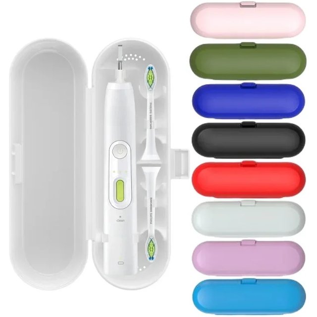 Electric Toothbrush Travel Case Fit for Oral B IO and Philips Sonicare Electric Toothbrush Portable Travel Box Toothbrush Holder