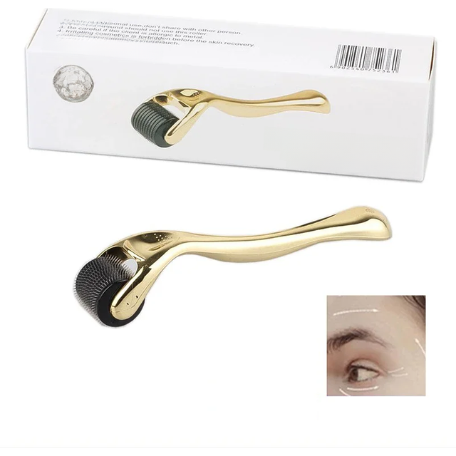 Facial Microneedle Roller Massage DRS 540 Derma Roller Needle Instrument Face Roller Massager Needles Skin Care Tool for Face