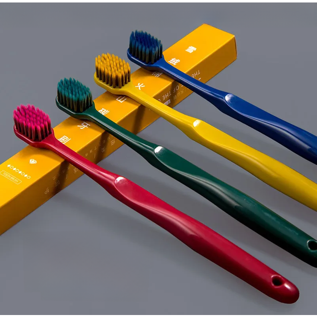 Y-kelin New Volcanic Charcoal Toothbrush Widen Soft Eco Friendly Portable Fiber bursh Premium Oral Hygiene Care Dropshipping
