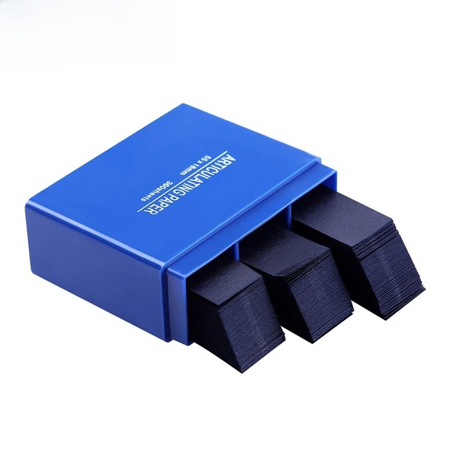 Dental 55*18mm Blue/Red Articulating Paper Strips Dentistry Oral Teeth Whitening Material 55*18mm Dental Tools 300PCS