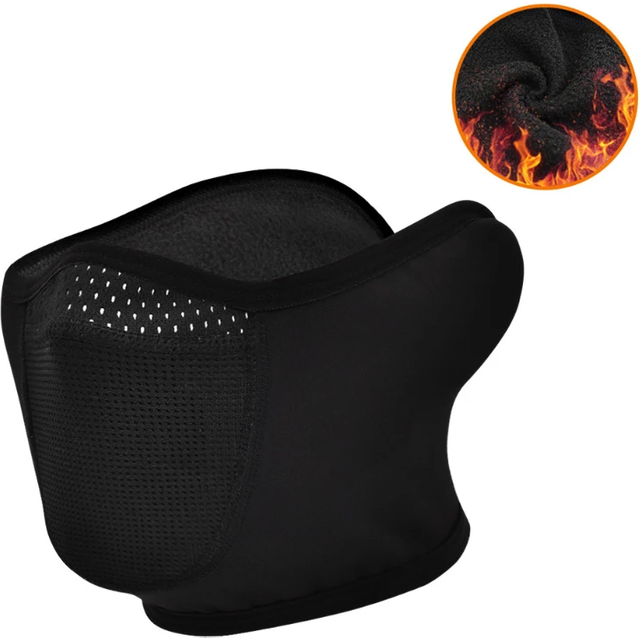 Winter Fleece motorcycle Face Mask Keep warm motocross Windproof face shield Hat Neck Warmer Helmet Balaclava Skiing Face Mask