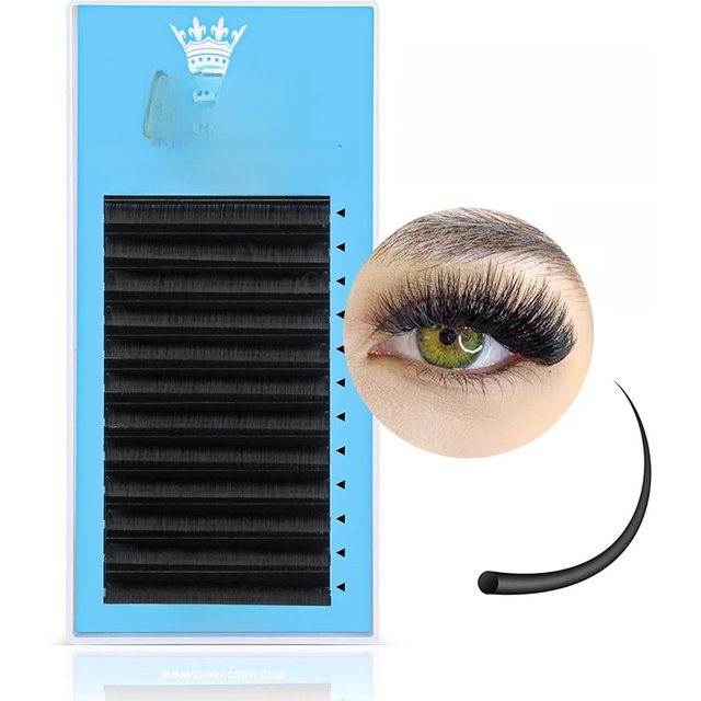 MASSCAKU 0.05/0.07/0.10/0.15mm Classic Regular Eyelash Extension Individual Natural Soft Feathery Russian Volumes Makeup Product