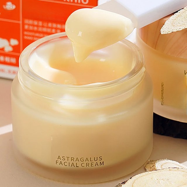 Chinese Medicine Astragalus 20% Whitening Remove Dark Spots Facial Cream Repair Fade Freckls Melanin Remover Brighten Skin