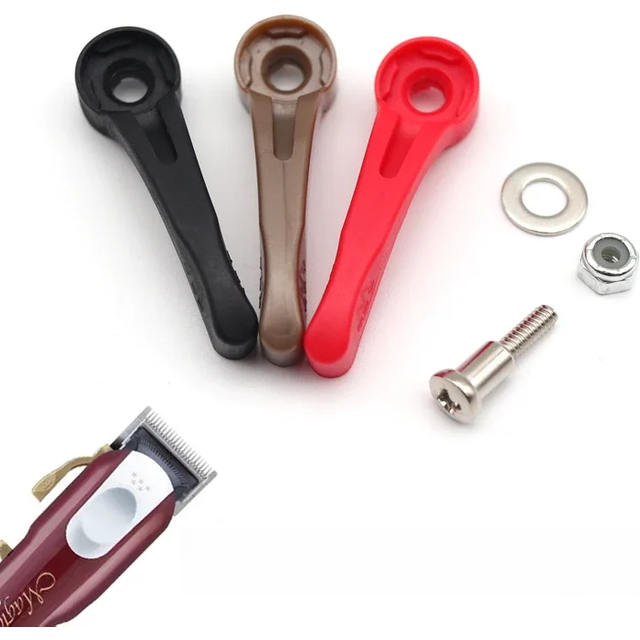 4Pcs Electric Clipper Hair Trimmer Blade Adjustment Lever Part Screw Washer Nut for WAHL 8148/8159 Hair Clipper