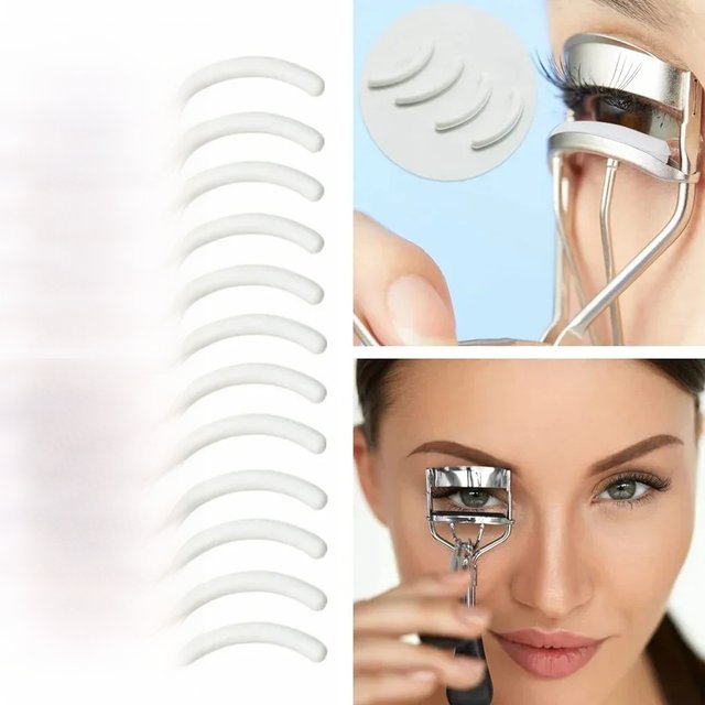 10/20/50PCS Beauty Eyelashes Makeup Curling Styling Tool Eyelash Curler Replacement Pads Women's Lash Rubber Curler Refills Pads