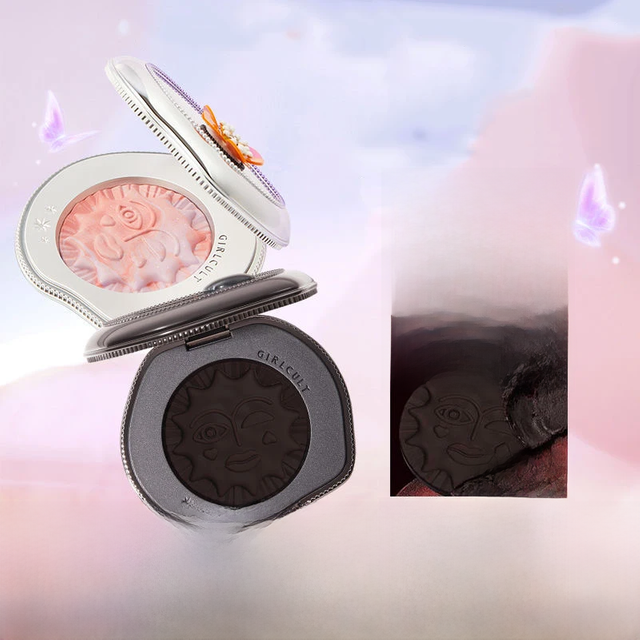 Girlcult Emotional Blush Highlighter Matte Fine Shimmer Blusher Face Cute Makeup Korean Cheek Pressed Powder