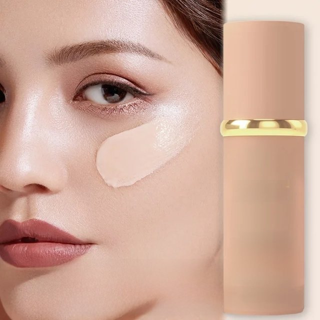 4 in 1 Foundation Liquid Hydrating Medium Full Coverage Concealer SPF 50+ Longwearing Waterproof Foundation Natural Face Makeup