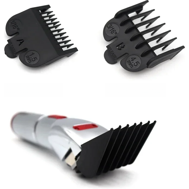 1.5/4.5mm 2pcs Hair Cutting Combs for Professional Hair Trimmer Machine Universal Guards Barber Accessories Trimmer Limit Combs