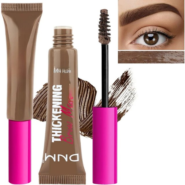 DNM New 8 Color Eyebrow Dye Cream Moisturizing Waterproof Lasting 16h Natural Thick Eyebrow Fashion Wild Eyebrow Cosmetics 7ml