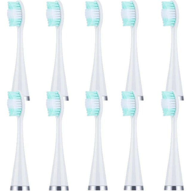 10pcs/lot Ultrasonic Electric Toothbrush Heads Replacement Brush Heads For Ultrasonic Electric Toothbrush Whitening Teeth Brush