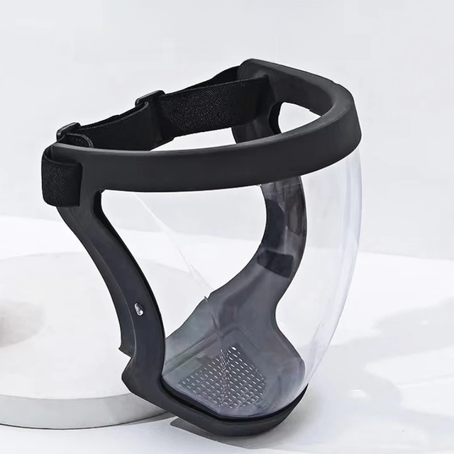 Kitchen Transparent Full Face Shield Home Oil-splash Proof Eye Facial Anti-fog Head Cover Safety Glasses