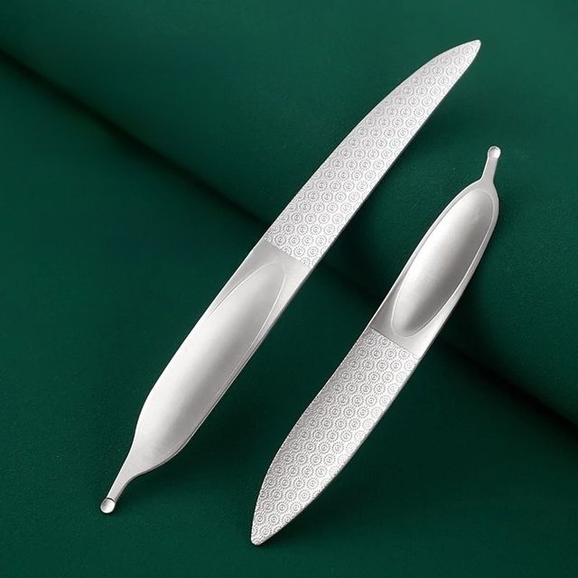 Steel File Nail Art Professional Nail File Metal Nail File Double Sided High Quality Nail File Manicure Pedicure Beauty Tools