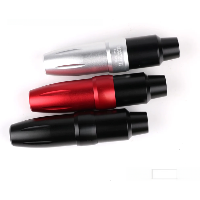 Rocket Ⅱ Rotary Tattoo Machine RCA Interface Coreless Motor Tattoo Pen Gun For Permanent Makeup Tattoo Equipment 9000 RPM