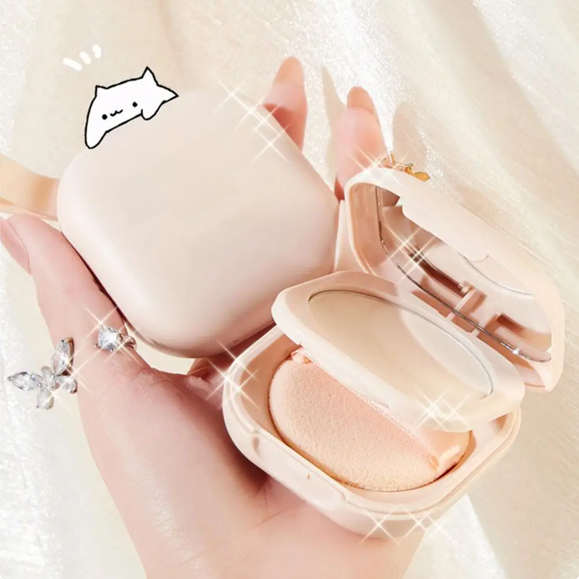 Loose Powder Full Brightening Concealer Mineral Face Foundation Cosmetics Lasting Korean Makeup Powder Compact Powder Pressed