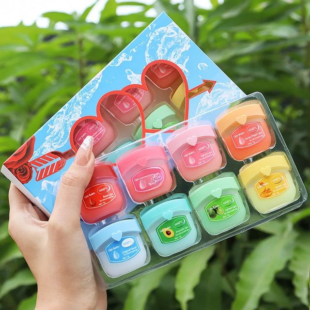 Fruit Series Lip Balm Lips Avocado Honey Peach Cream Natural Nourishing Plant Lip Balm Tinted and Clear Lips Care