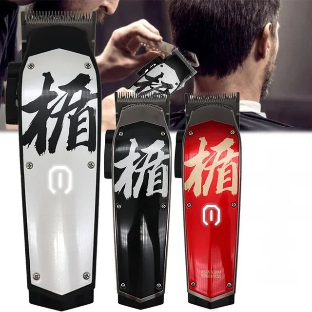Madeshow M10 Professional Hair Clippers Hair Trimmer for men Adjustable Cordless Hair cutting Machine For Barbers Beard Trimmer