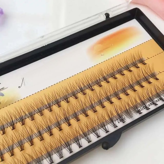 1 Box/60 Packs Of Fake Eyelashes 10/20/30D, Personal Mink Natural Thick Eyelashes, Makeup Eyelash Extension