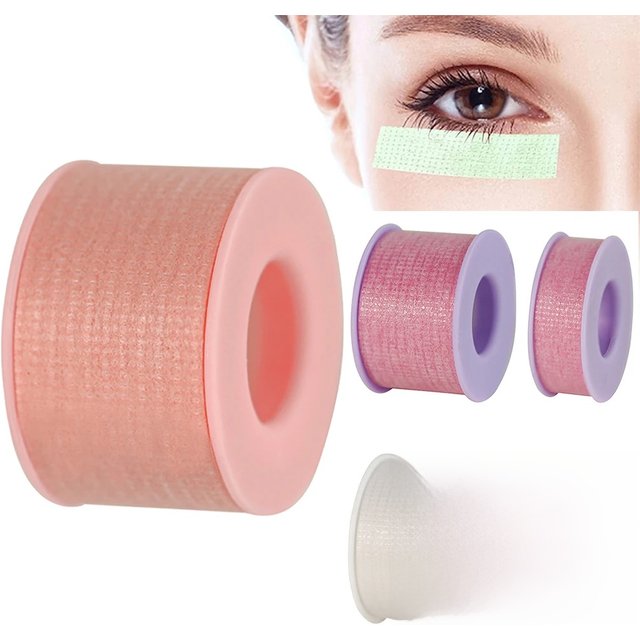 1/5pcs Micropore Lash Tape Breathable Medical Paper Tapes Eyelash Extension Patch PE Non-woven Cloth Adhesive Lashes Makeup Tool