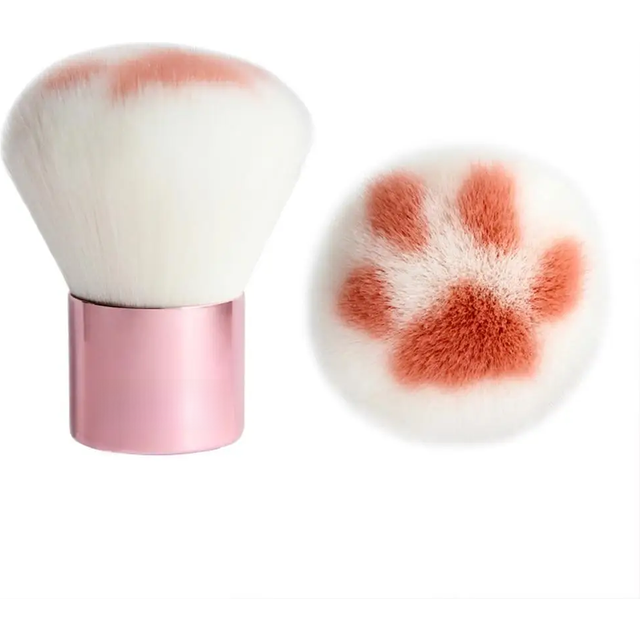 cat's paw Makeup Brush Telescopic Cosmetic Powder Brush highlighter makeup Brush foundation brush Fiber wool cosmetic tool