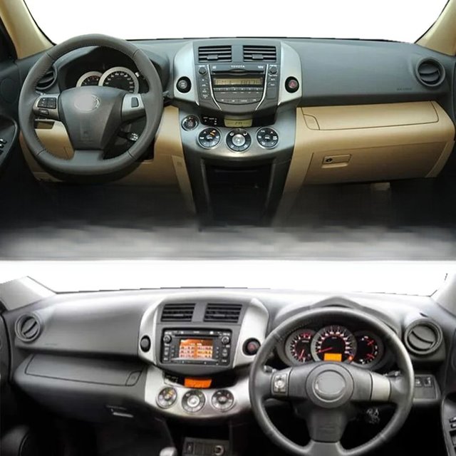 For Toyota RAV4 2006-2012 V6 XTR A3 240S Dashmat Dashboard Cover Instrument Panel Sunscreen Protective Pad Anti-Dirt Ornaments