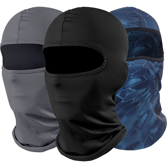 Balaclava Motorcycle Face Mask Moto Helmet Bandana Hood Ski Neck Full Face Mask Windproof Dustproof Face Shield Men's Biker Mask