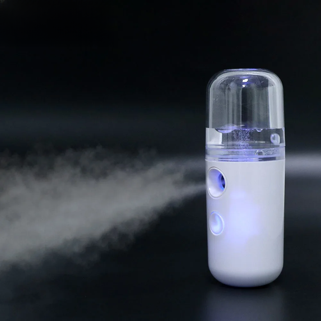 Face Steamer Humidifier USB Rechargeable Nano Mist Sprayer Facial Nebulizer Steamer Moisturizing Beauty Device Face Skin Care