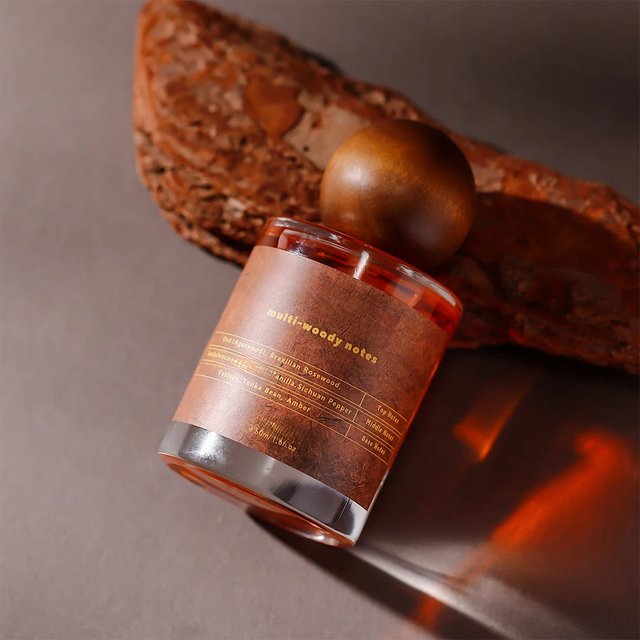 Rare Oud Wood Unisex Perfume Multi-Woody Sent with Oud Rosewood Sandalwood Vanilla Long Lasting, Luxe Oriental Woody Fragrance