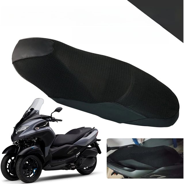For Yamaha Tricity 300 Tricity Tricity300 Motorcycle Accessories Seat Cushion Cover Sunscreen Thermal Protection Guard Mesh Pad