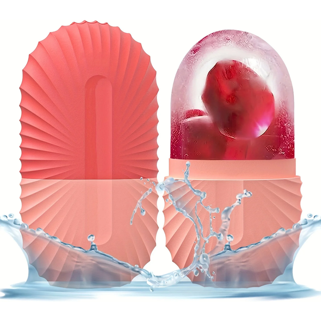 Ice Ball Face Roller Silicone Ice Mold Face Roller Skin Care Lifting Firming Face Skin Reusable Facial Skin Care Tools