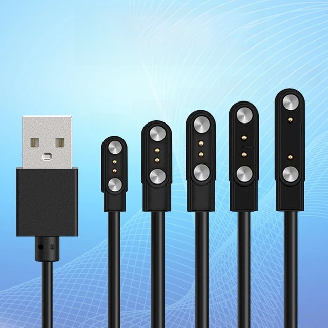 Aishi Magnetic Charging Cable USB Dock Charger Power Adapter Wire For Smart Watch Band Juicer Earphone Toothbrush Beauty Devices