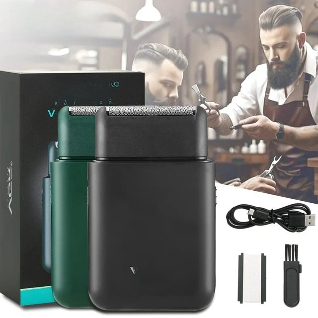 VGR Beard Trimmer Rechargeable Beard Trimmer Professional Beard Shaver Electric Shaver Mini Razor Shaving Machine for men V-390
