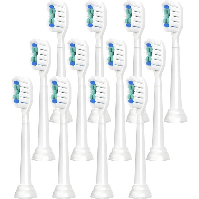 Compatible with Philips Electric Toothbrush Replacement Brush Heads, Diamond Clean Toothbrush Head for Sonicare 4100 5100 6100