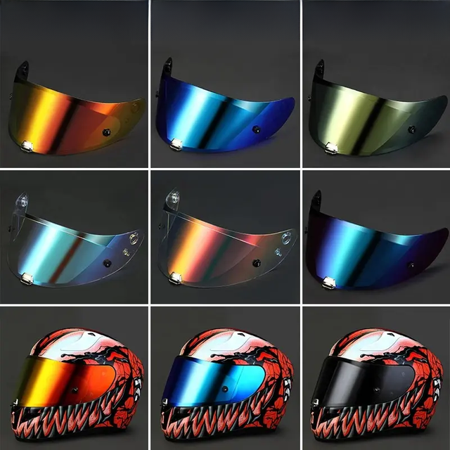 HJ-26 Helmet Visor for RPHA 70 RPHA 11 HJ-26 ST Motorcycle Helmet Shield Universal Size Sunscreen Casco Moto Accessories