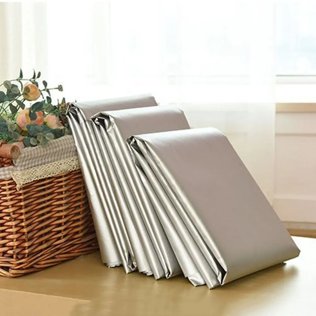 Fabric Handmade Heat insulation Sewing Textile Sunscreen Patchwork Shade Cloth Nylon Material Silver Coated Fabric Waterproof