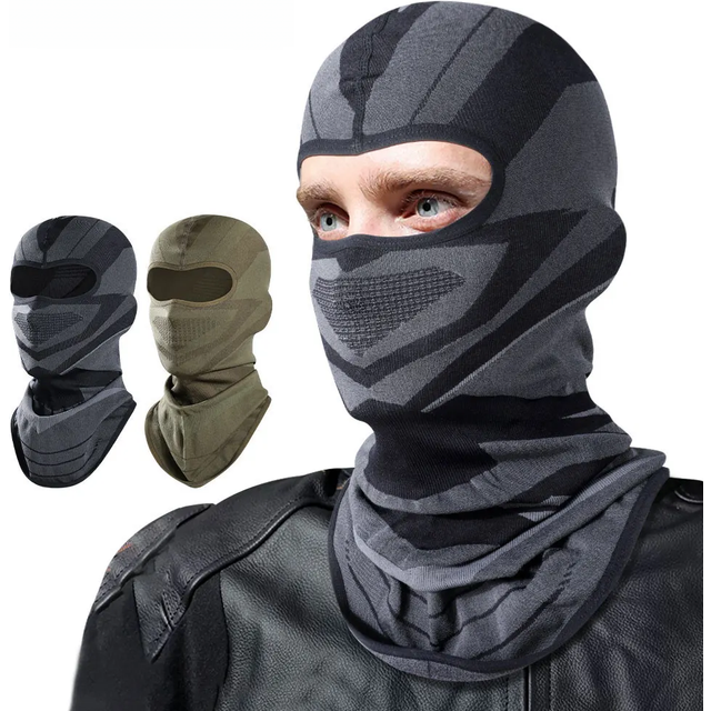 Motorcycle Balaclava Full Face Mask Breathable Moto Motorbike Cycling Hood Cap Windproof Ski Racing Riding Motocross Neck Warmer