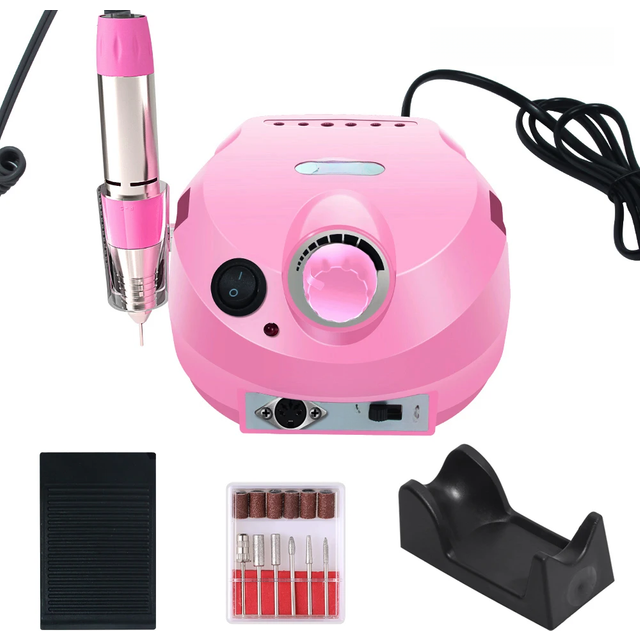 LINMANDA Adjustable 20000RPM Electric Nail Drill Machine Sanding Cutter Pedicure Manicure Drill Set Nail Polishing Equipment