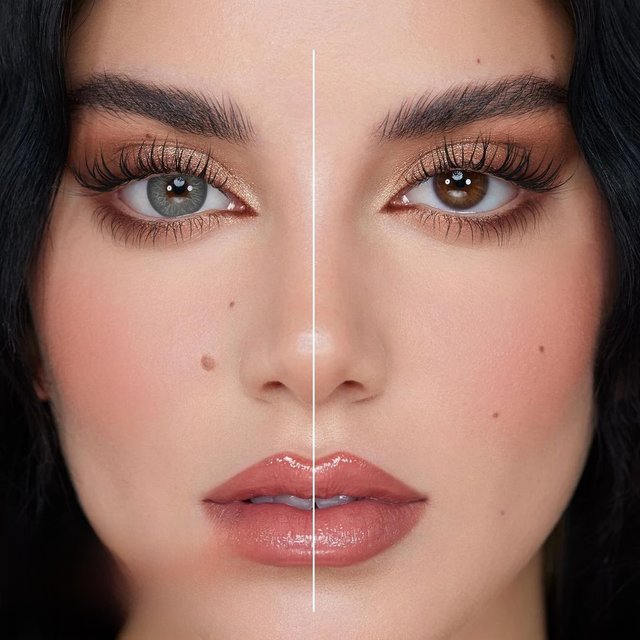 UYAAI 1 Pair Colored Pupils for Eyes Cosmetic Green Eye Lenses Color Gray Lenses for Woman Fast Delivery Cheap Eye Contacts