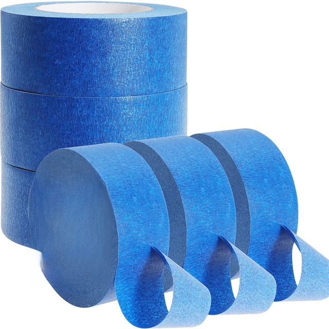 3 Roll/Set Paint Tape Multi-Surface Masking Easy Removal Paint Tape Security Wall Painting Crafts Art Construction Home 20m/Roll