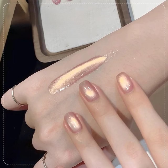 1-6pcs TC Golden Cat Magnetic Gel Nail Polish Golden Nail Art Varnish Spring Summer For Nails DIY Nail Supplies
