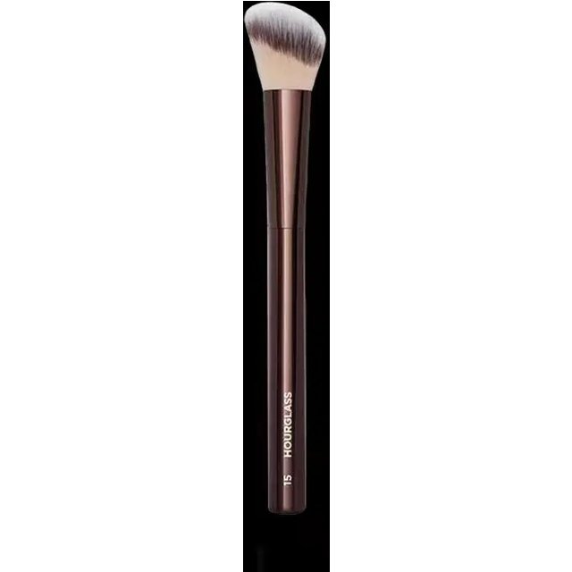 HOURGLASS No. 15 Liquid Blush Brush, Angled Contour Brush, Loose Powder Brush, Professional beauty tools