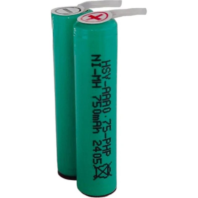 HSY-AAA0.75-PHP for PHILIPS S5081 S5090 S5095 YS534 YS536 Electric Shaver QC5130 QC5115 QC5120 SUPPO 2.4V 750mAh Ni-MH Battery