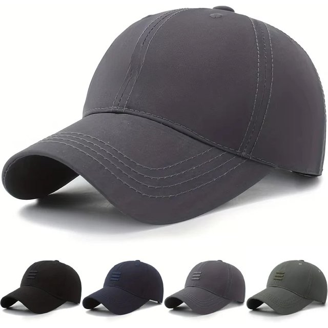 Unisex Three horizontal Baseball Caps Spring Autumn Outdoor Adjustable Casual Hats Dad Hat Sunscreen Hat