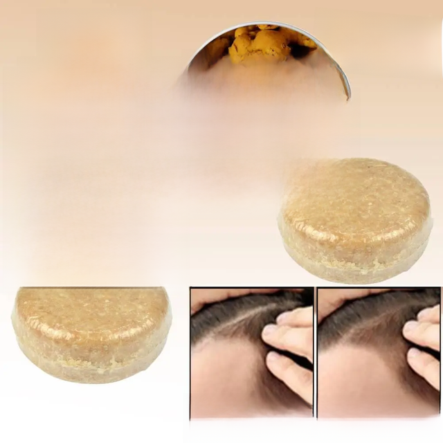 2pcs JAYSUING Ginger Handmade Hair Shampoo Soap Cold Processed Shampoo Bar Pure Plant Hair Shampoos Hair Care Dropshipping