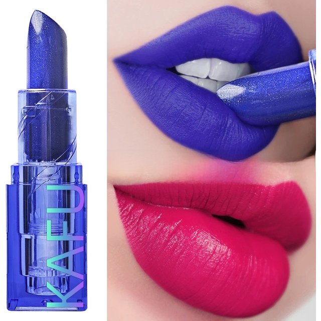 Blue Rose Lipstick Temperature Color Changing lipstic Moisturizing Female Makeup products Sexy Lip tint Gloss Shiny Lipsticks