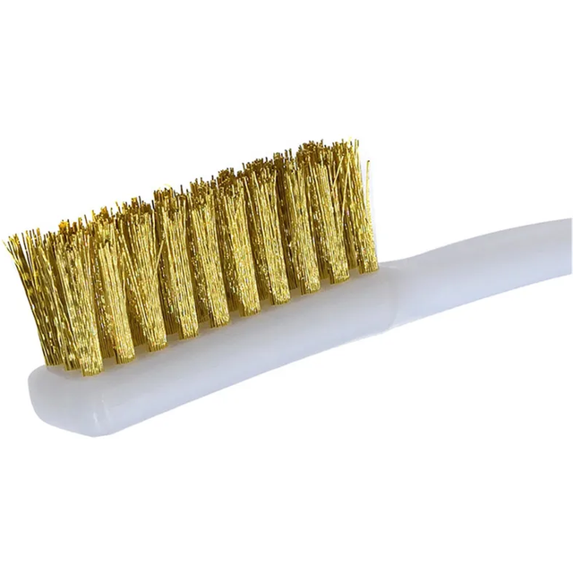 3D Printer Nozzle Cleaning Tool Toothbrush Copper Wire Brush 170mm Toothbrush Hot Bed Cleaner Derusting Cleaning Nozzle Brush