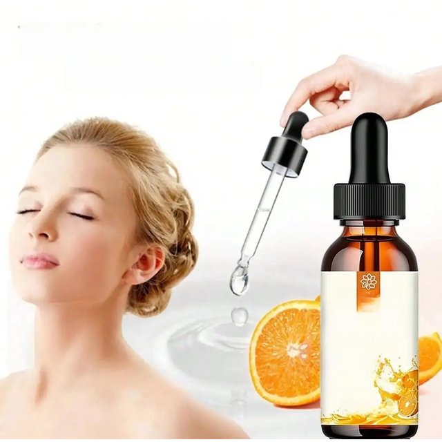 Vitamin C Facial Essence Contains Hyaluronic Acid Dark Spot Remover Moisturizing Repair Younger Essence Facial Skin Care 30ml