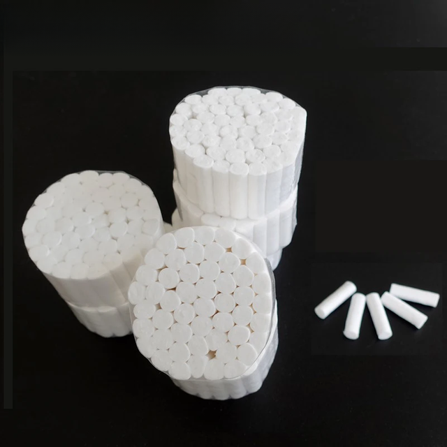 Disposable Dental Medical Surgical Cotton Rolls Teeth Whitening Cleaning High-purity Cotton Roll Dentist Dentistry Consumables