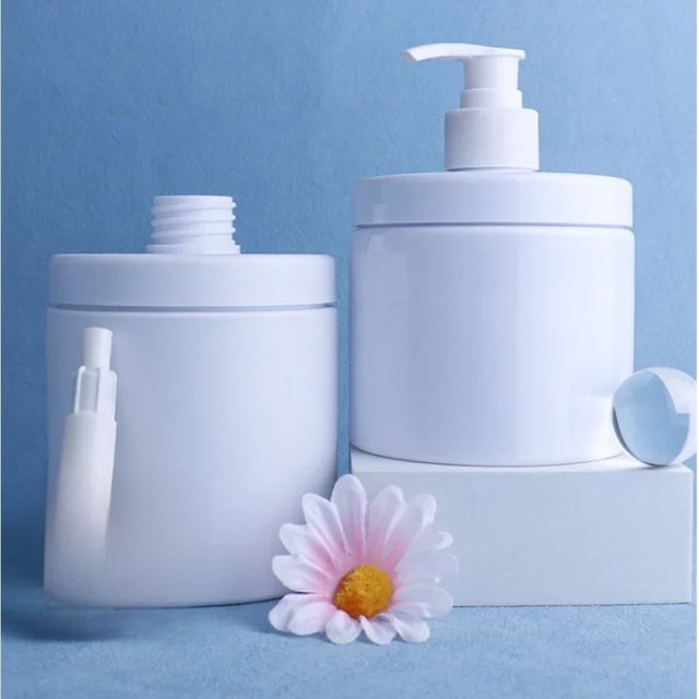 Clear Bottle Liquid Container Soap Dispenser Shampoo Lotion Shower Gel Foam Pump Bottles Wide Mouth Hand Washing Bottle