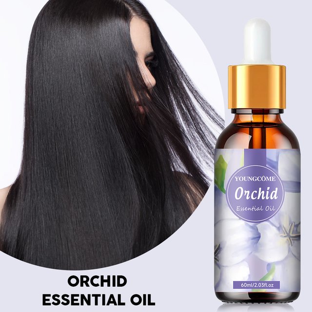 ORCHID Plant Essential Oil SPA Moisturizing Comfortable Calming Nourishing and Moisturizing Massage Essence hair conditioner new